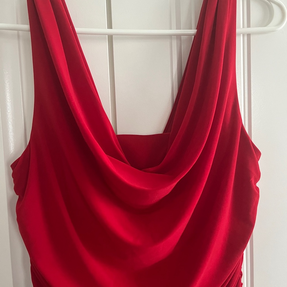 Night Way Collections Red Evening Gown - Picture 4 of 14